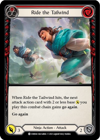 Ride the Tailwind Red