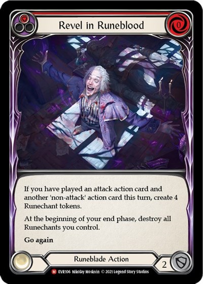 Revel in Runeblood Everfest card price