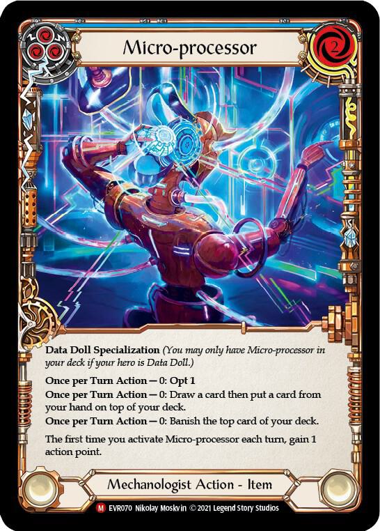 Micro-processor - Everfest - Flesh and Blood TCG - TCGplayer.com
