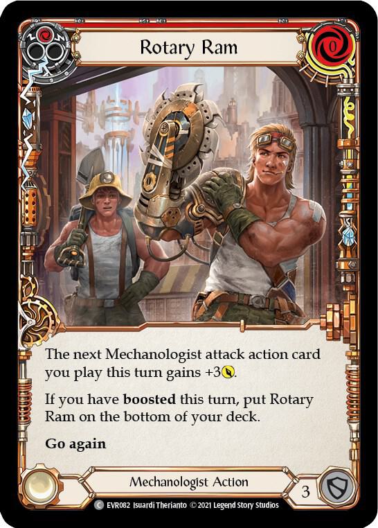 Rotary Ram (Red) - Everfest - Flesh and Blood TCG - TCGplayer.com