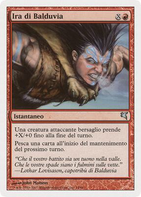 Balduvian Rage (Italian) - "Ira di Balduvia"