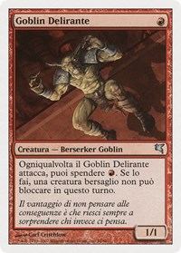 Frenzied Goblin (Italian) - "Goblin Delirante"