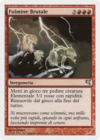 Feral Lightning (Italian) - "Fulmine Brutale" (I2)