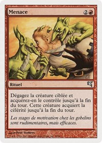 Threaten (French) - "Menace" (I26)