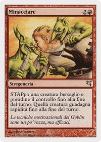 Threaten (Italian) - "Minacciare" (I26)