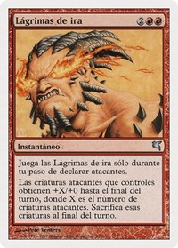 Tears of Rage (Spanish) - "Lagrimas de ira"