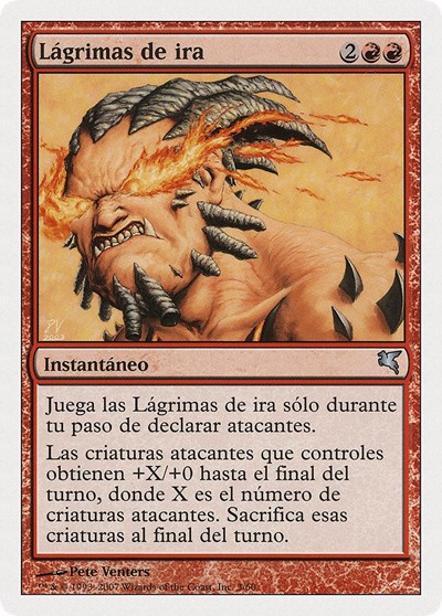 Tears of Rage Spanish Lagrimas de ira