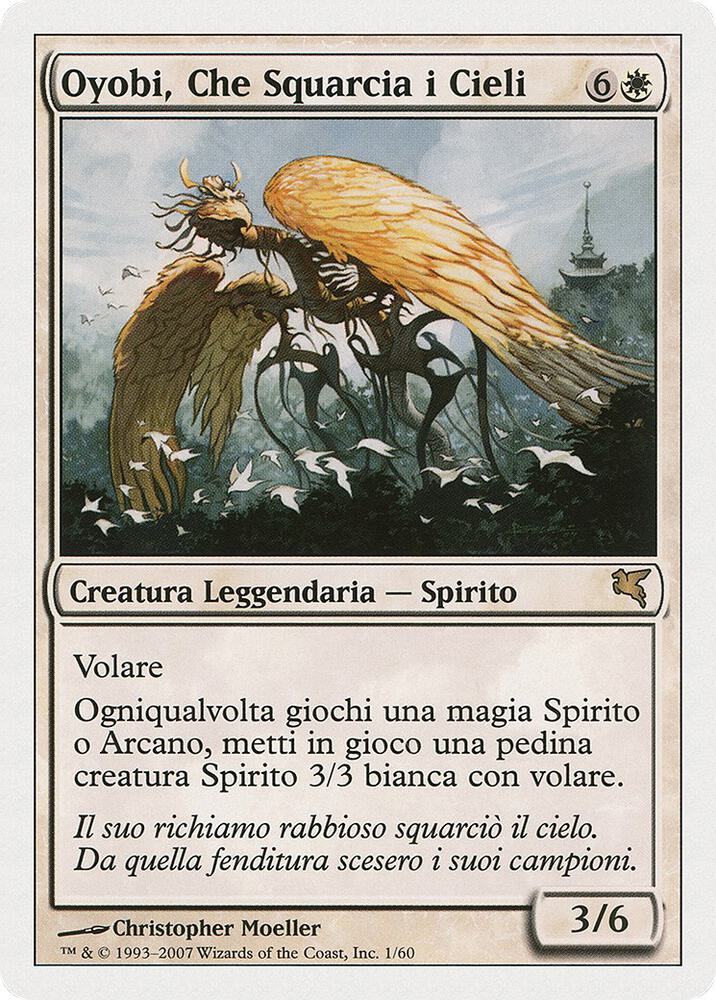 Oyobi, Who Split the Heavens (Italian) - "Oyobi, Che Squarcia i Cieli"