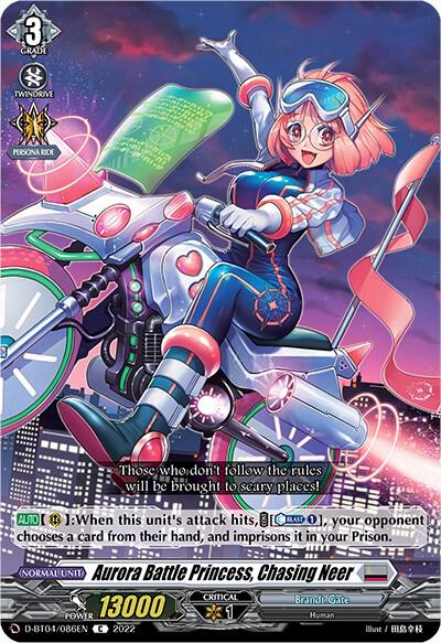 Aurora Battle Princess, Chasing Neer