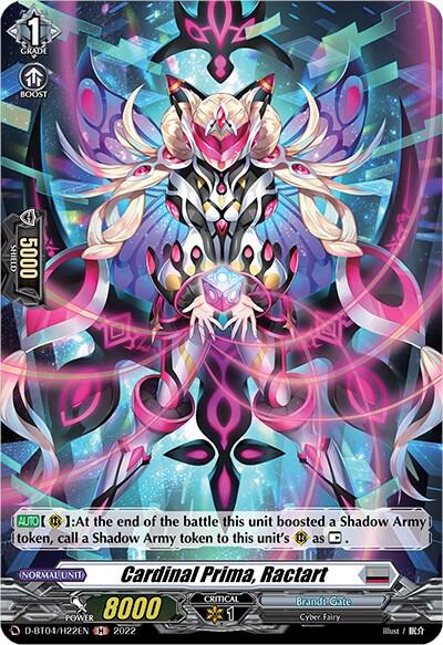 Cardinal Prima, Ractart (Holo)
