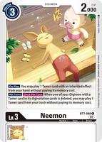 digimon next adventure card list price Neemon - Next Adventure - Digimon Card Game