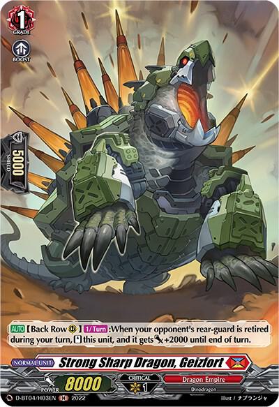 Strong Sharp Dragon, Geizfort (Holo)