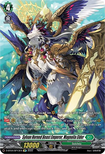 Sylvan Horned Beast Emperor, Magnolia Elder (SP)