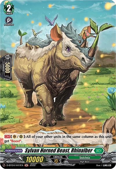 Sylvan Horned Beast, Rhinalber (Holo)