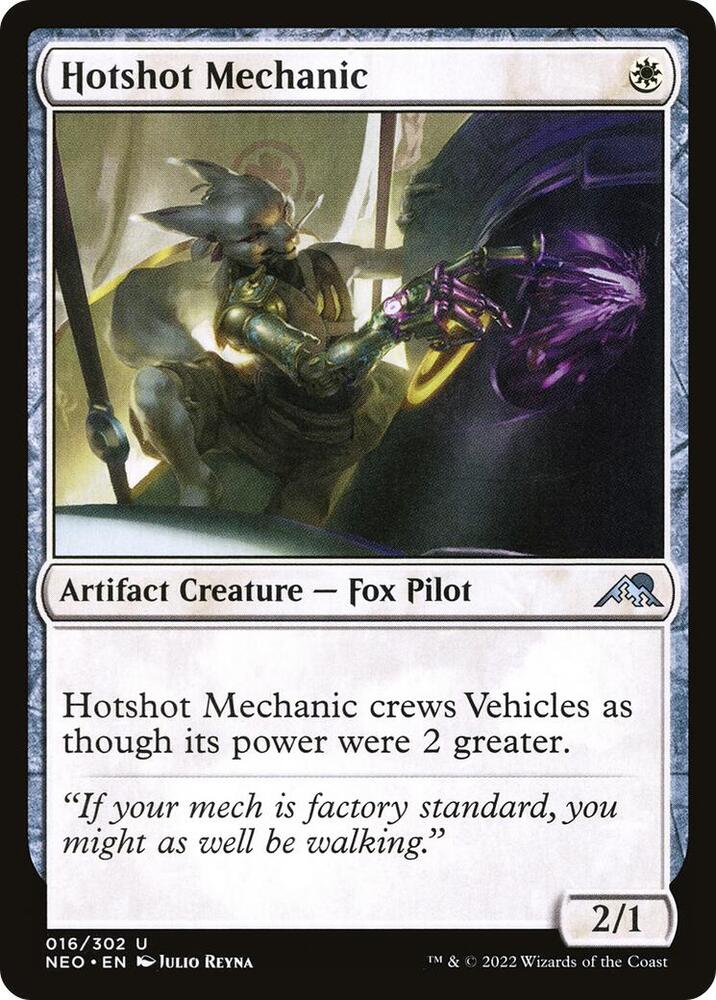 Hotshot Mechanic - Kamigawa: Neon Dynasty - Magic: The Gathering