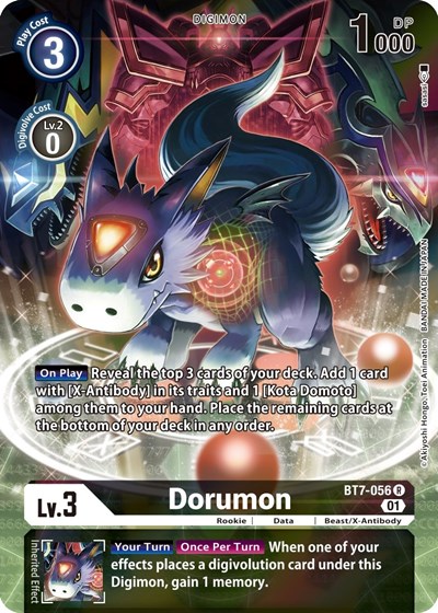 Dorumon (Alternate Art) Next Adventure card price