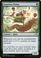 Generous Visitor - Kamigawa: Neon Dynasty - Magic: The Gathering