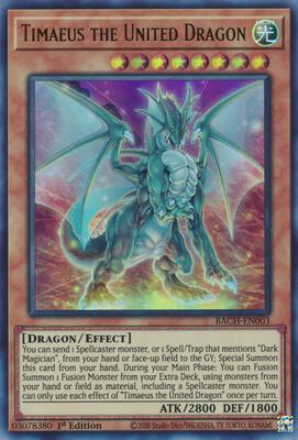 yugioh tamias dragon card YUGIOH! dBizal's Custom cards and Oricas: The Eye of Timaeus Oh trading and collectible card game (TCG/CCG) Timaeus the United Dragon -