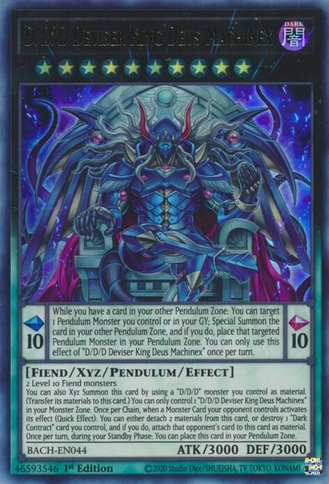 D/D/D Deviser King Deus Machinex - Battle of Chaos - YuGiOh