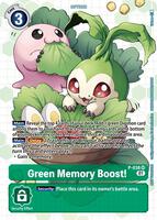 Green Memory Boost! - P-038 (Next Adventure Box Promotion Pack