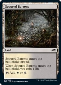 Scoured Barrens (Kamigawa: Neon Dynasty)