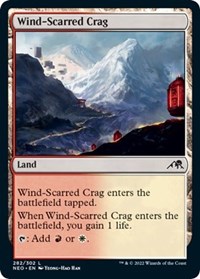 Wind-Scarred Crag (Kamigawa: Neon Dynasty)