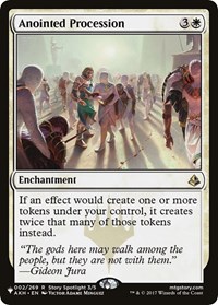 Anointed Procession - The List - Magic: The Gathering