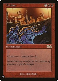 Bedlam - The List Reprints - Magic: The Gathering card