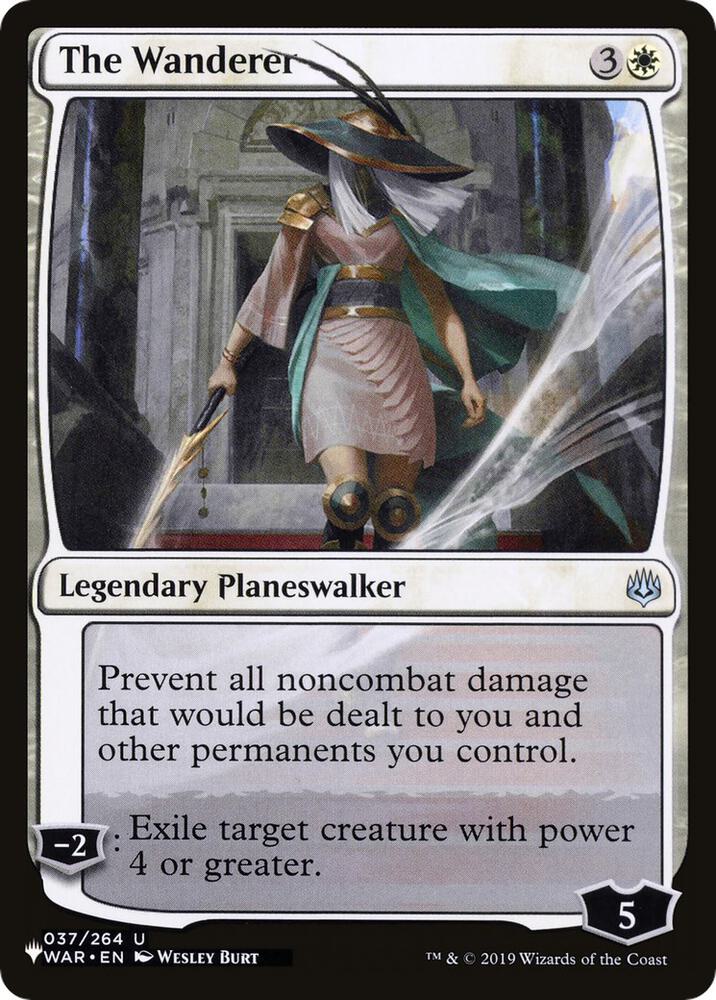 The Wanderer #WAR-37 — The List