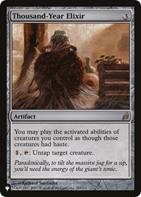 Thousand-Year Elixir (The List Reprints)