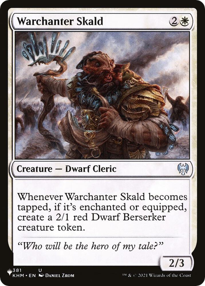 Warchanter Skald 381/285 card