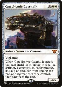 Cataclysmic Gearhulk (Commander: Kamigawa: Neon Dynasty)
