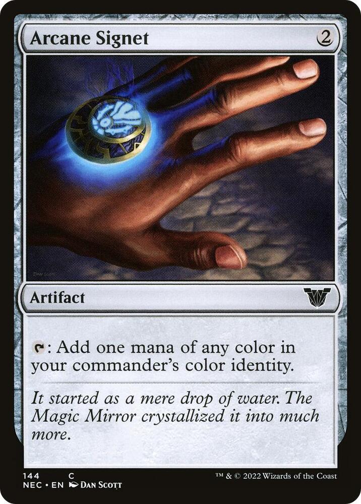 Arcane Signet - Commander: Kamigawa: Neon Dynasty - Magic: The