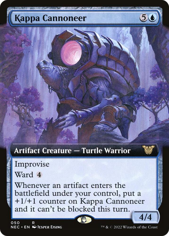 Kappa Cannoneer (Extended Art) - Commander: Kamigawa: Neon Dynasty - Magic:  The Gathering - TCGplayer.com