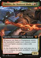 Chishiro, the Shattered Blade (Extended Art) - Commander: Kamigawa