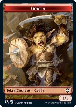 Goblin 012 Blood 017 Double Sided Token Challenger 2022