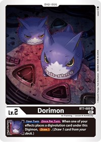 Dorimon - Next Adventure - Digimon card