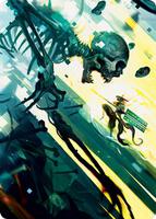 Repel the Vile Art Card - Art Series: Kamigawa: Neon Dynasty - Magic ...