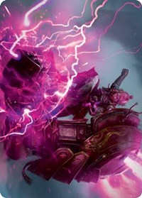 Voltage Surge Art Card