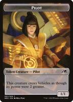 mtg cards that make pilot tokens Stainless Steel Token - Metal Cid has flying. I made Pilot tokens :