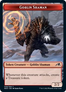 Goblin Shaman Token - Kamigawa: Neon Dynasty - Magic: The