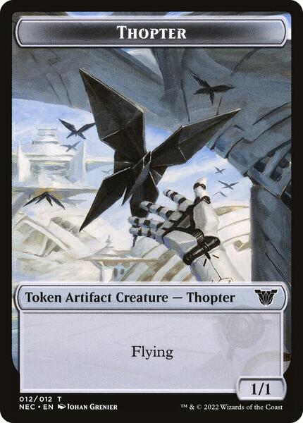 Thopter // Spirit (002) Double-Sided Token - Commander