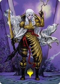 The Wandering Emperor Art Card (49/81) (Gold-Stamped Signature)
