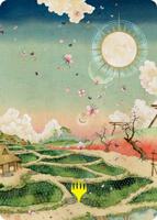 Plains (293) Art Card (79/81) (Gold-Stamped Signature) - Art