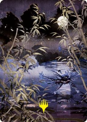 Swamp (297) Art Card (Gold-Stamped Signature)