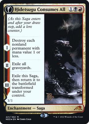 Hidetsugu Consumes All #221 – Prerelease Cards (Mythic)
