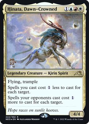 Hinata, Dawn-Crowned #222 – Prerelease Cards (Rare)