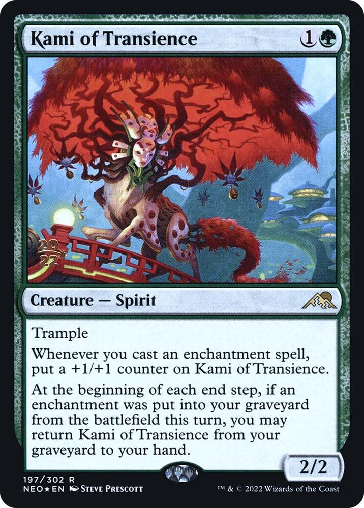 Kami of Transience #197s — Kamigawa: Neon Dynasty Promos