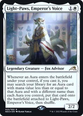 Light-Paws, Emperor's Voice #25 – Prerelease Cards (Rare)