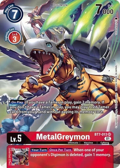 MetalGreymon (Alternate Art) card